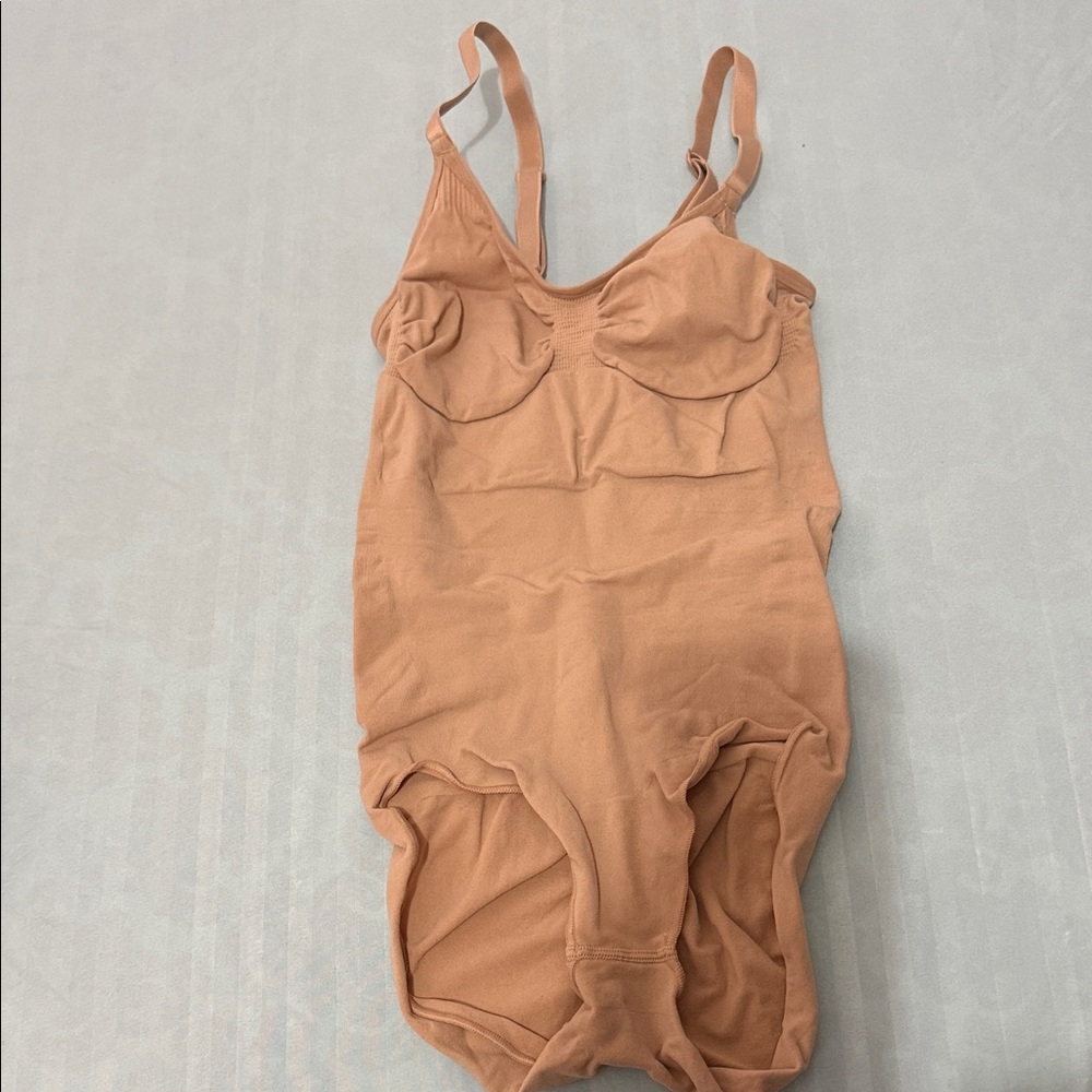 SKIMS Nude Bodysuit with Straps